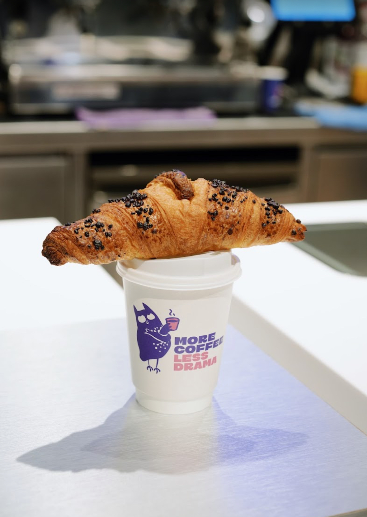 Coffee and pastry at Ruma's